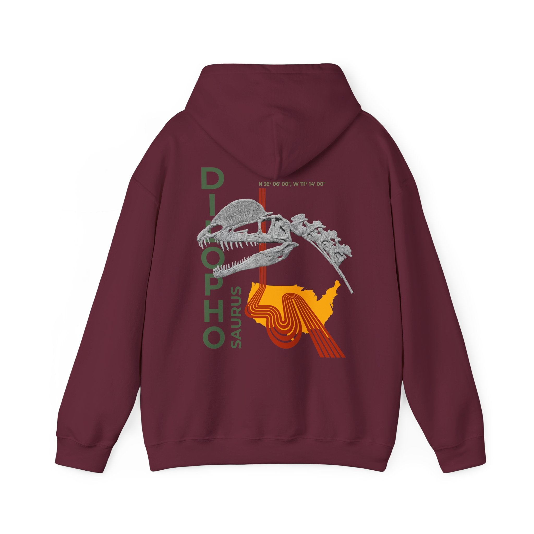 Dilophosaurus - Hoodie | FOSSIL SENSATIONS