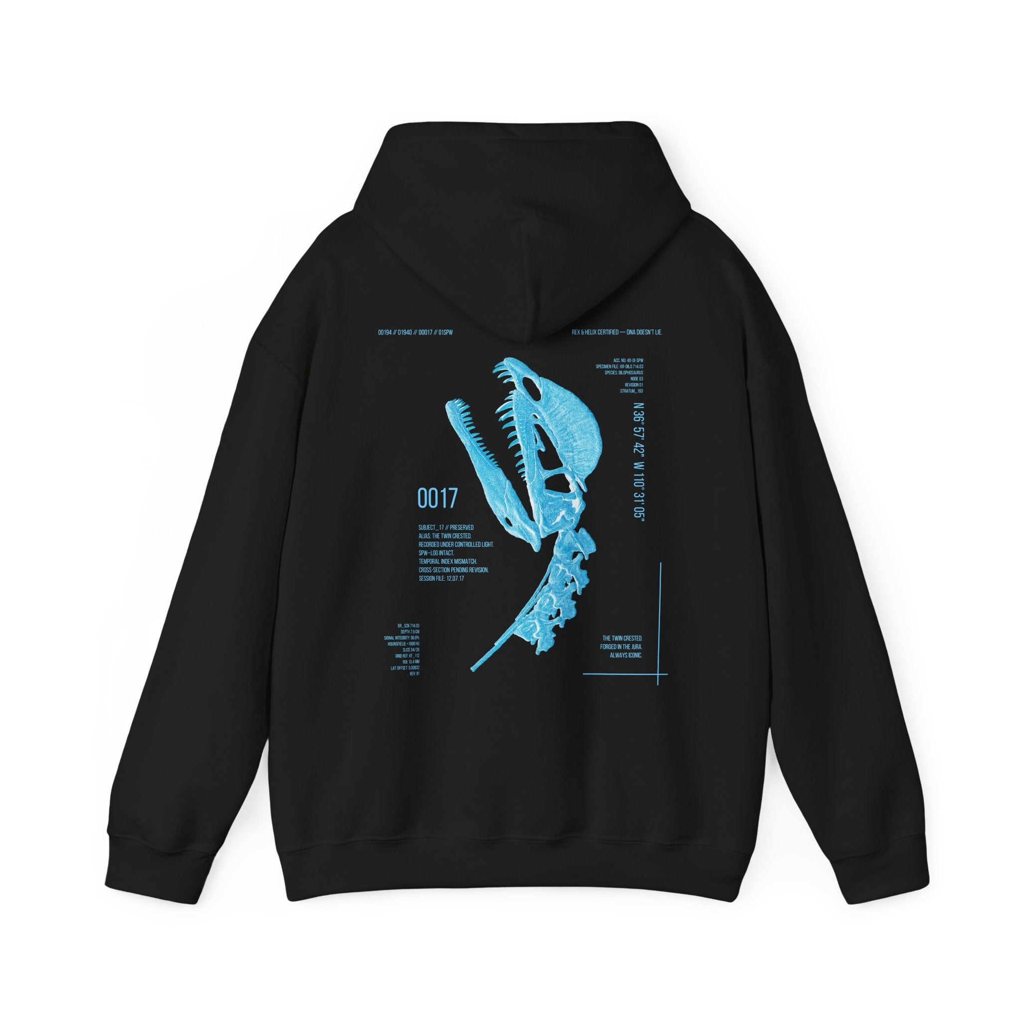 Dilophosaurus - Hoodie | X-RAY SERIES