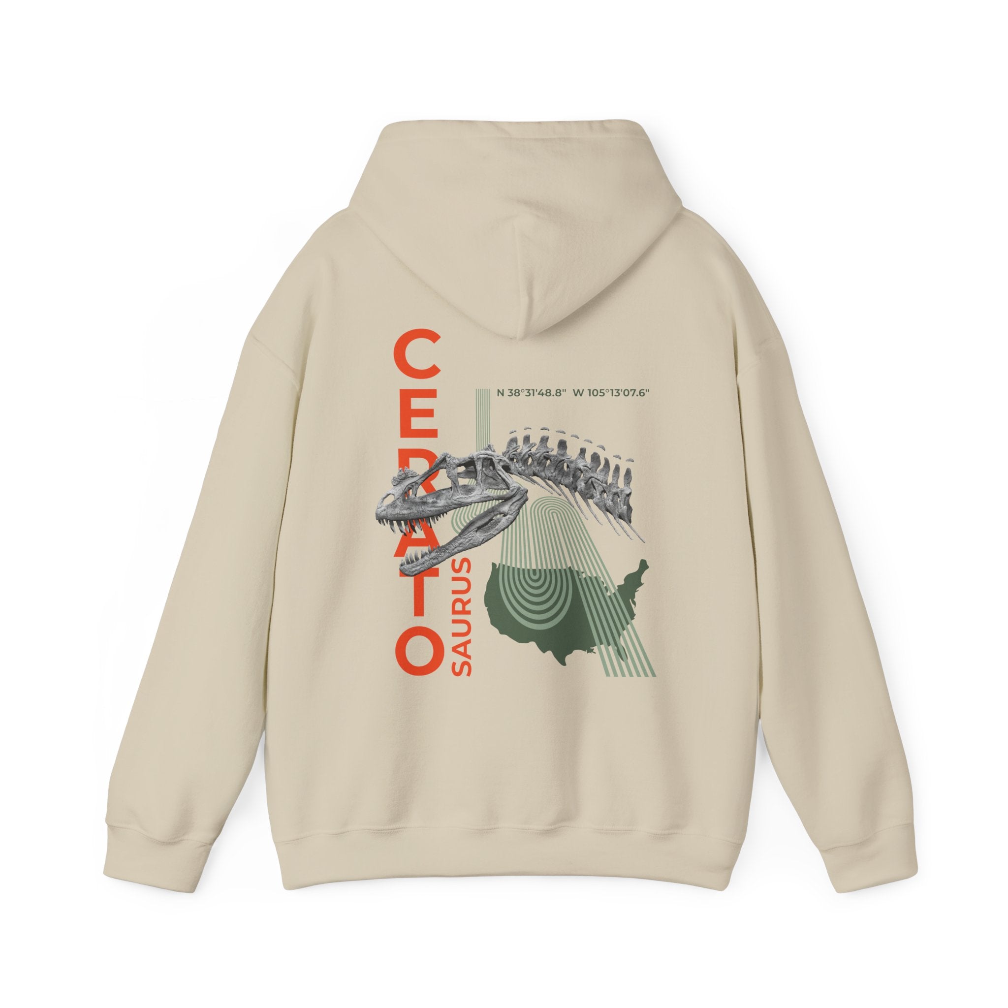 Ceratosaurus - Hoodie | FOSSIL SENSATIONS