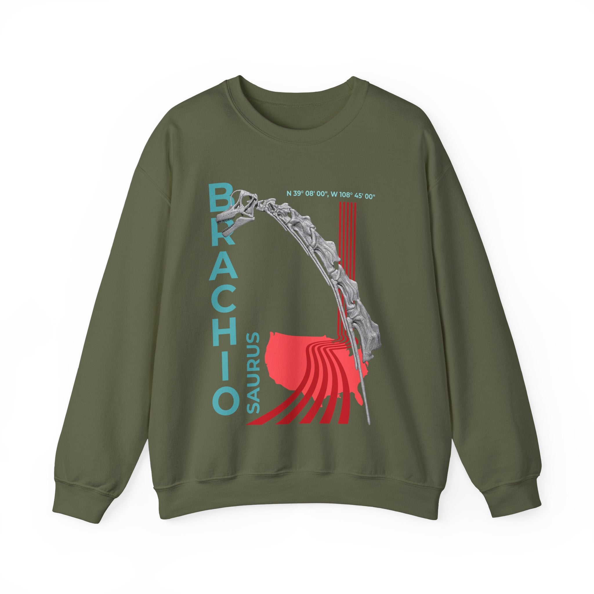Brachiosaurus - Sweatshirt | FOSSIL SENSATIONS