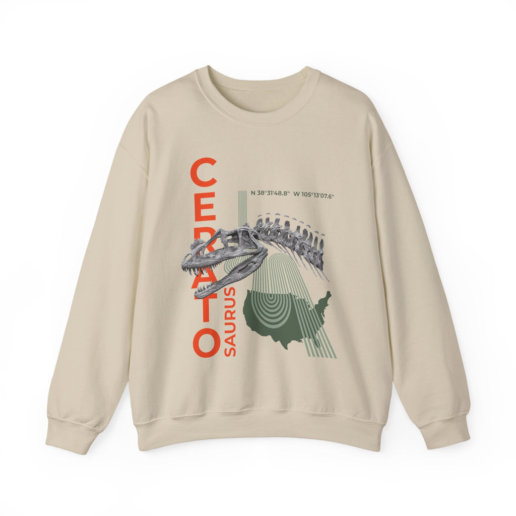 Ceratosaurus - Sweatshirt | FOSSIL SENSATIONS