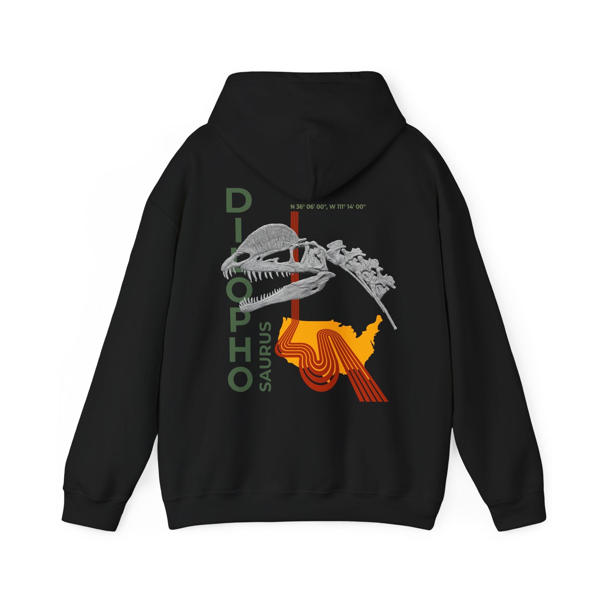 Dilophosaurus - Hoodie | FOSSIL SENSATIONS