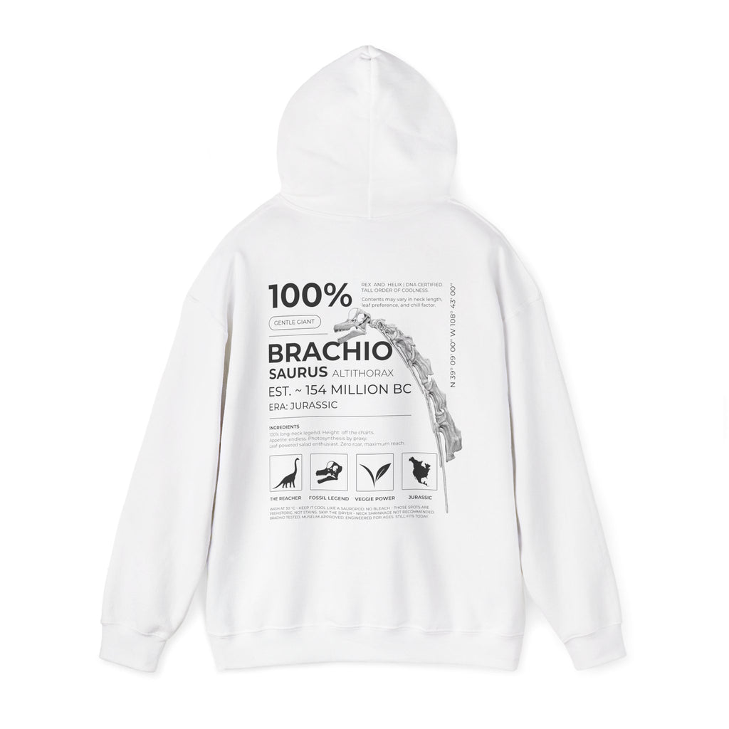 Brachiosaurus 100% - Hoodie | RAW DATA SERIES