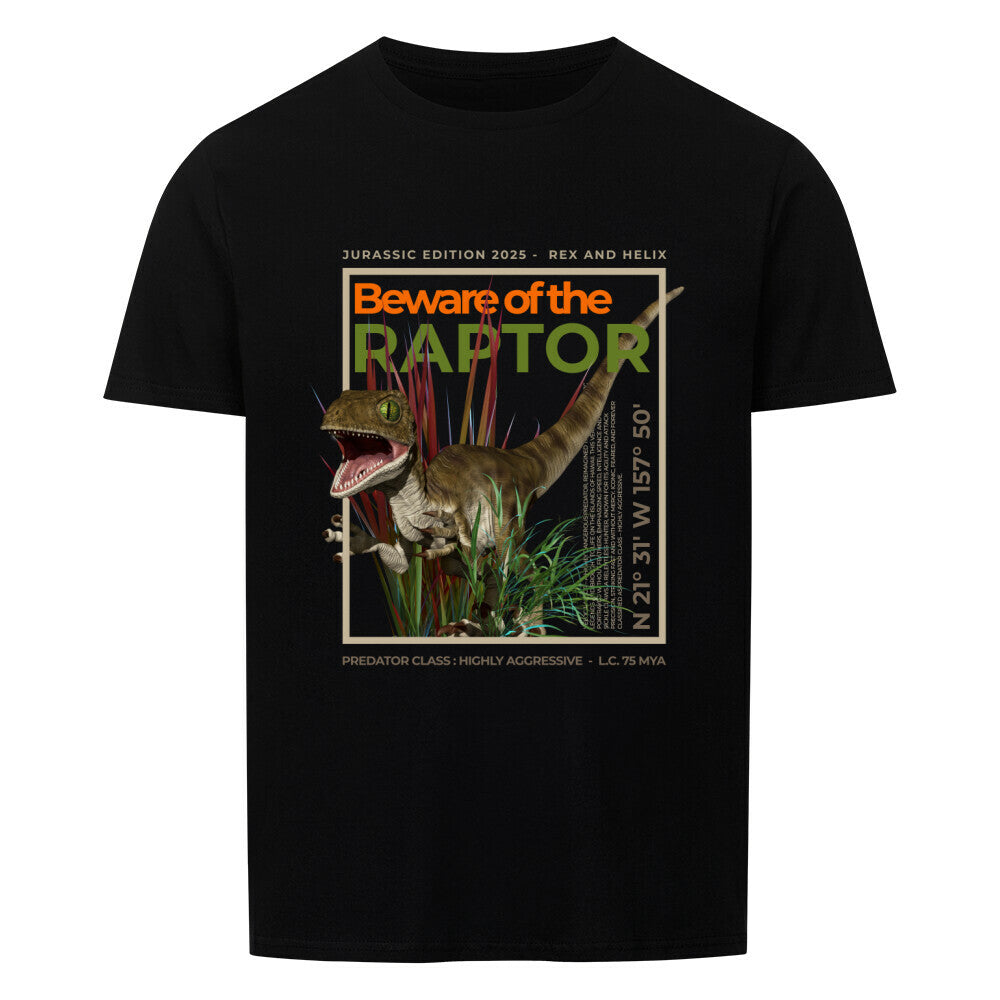Beware of the Raptor - T-Shirt | CRETACEOUS FILES #02