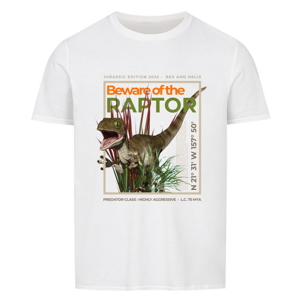 Beware of the Raptor - T-Shirt | CRETACEOUS FILES #02