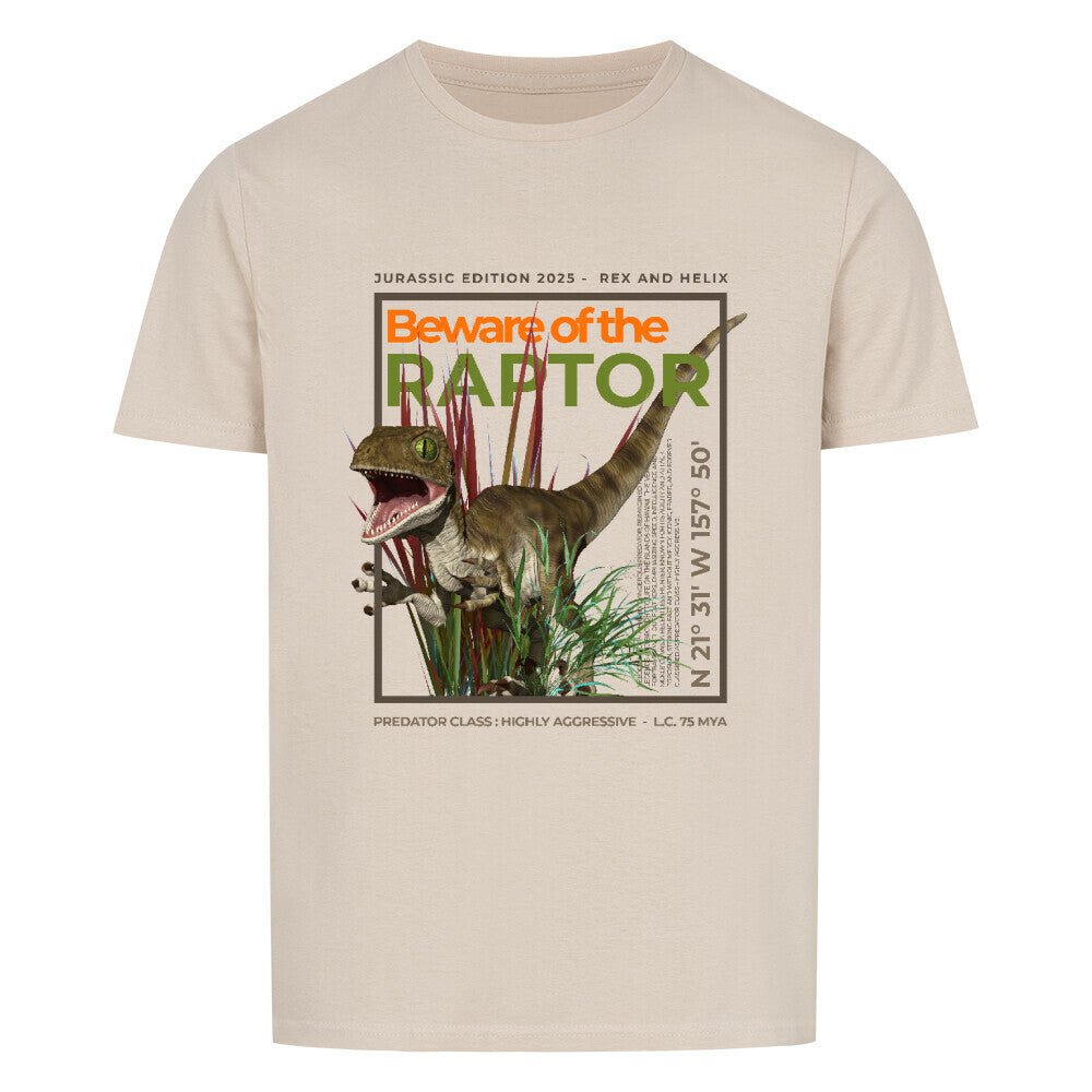 Beware of the Raptor - T-Shirt | CRETACEOUS FILES #02