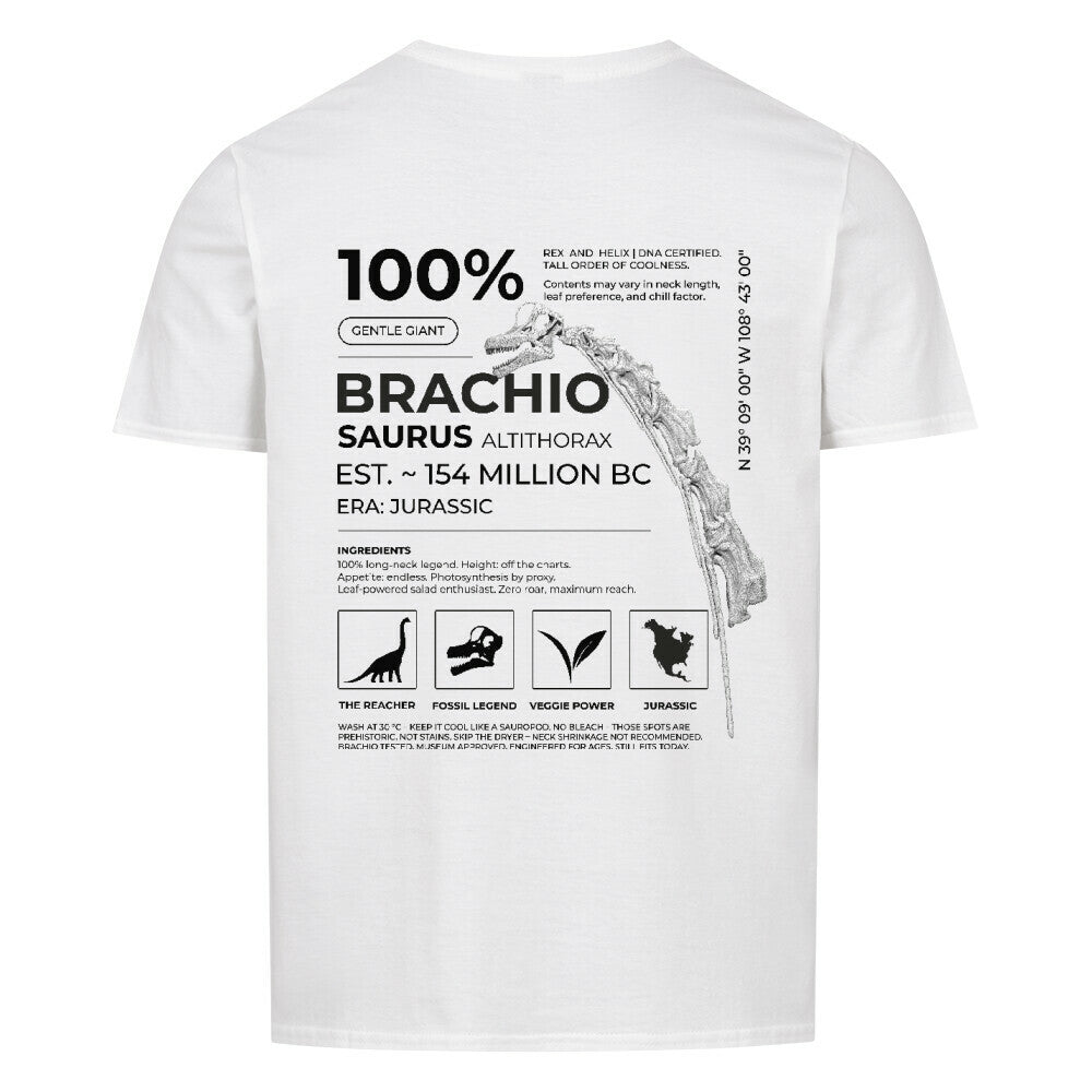 Brachiosaurus 100% T-Shirt | RAW DATA SERIES