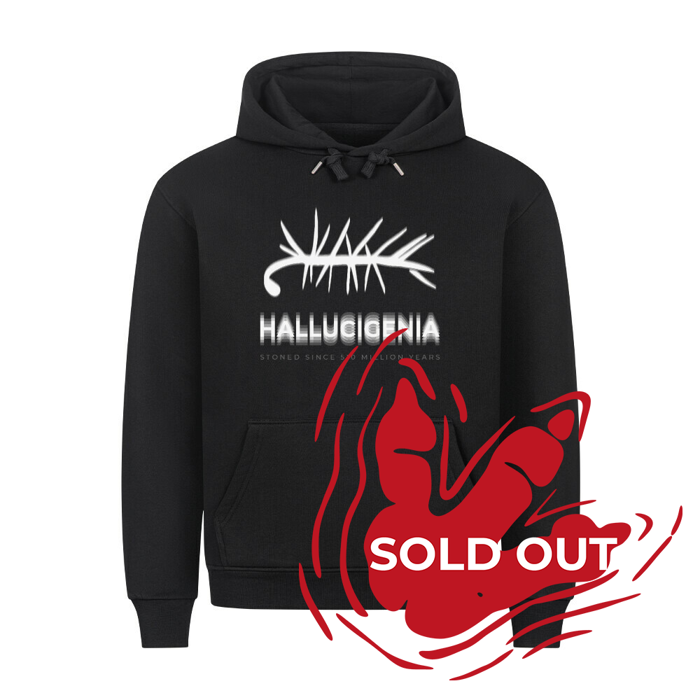 Hallucigenia Hoodie | Stoned since 510 Million Years