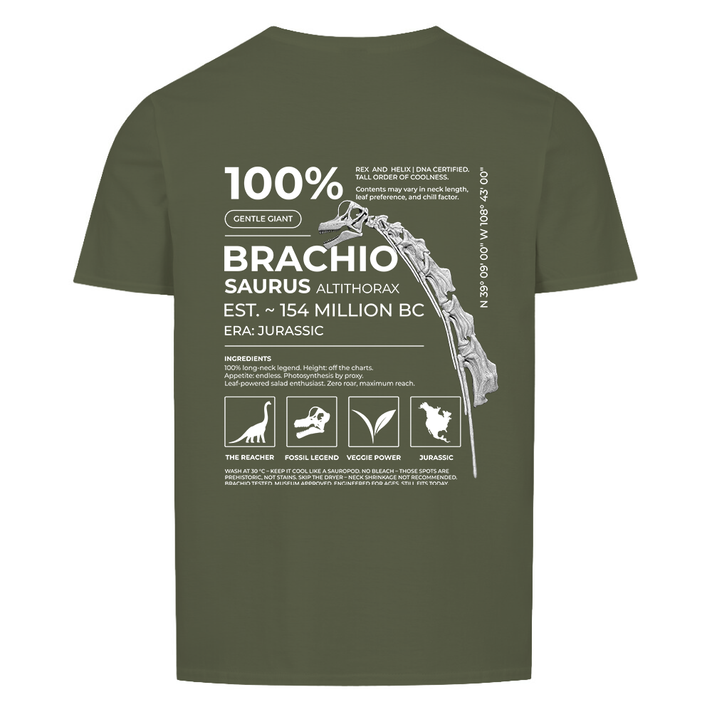 Brachiosaurus 100% T-Shirt | RAW DATA SERIES