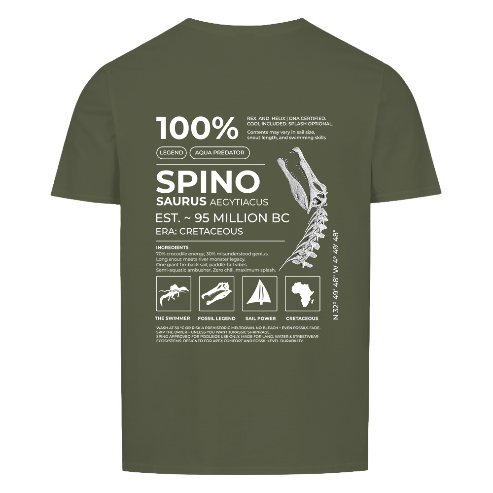 Spinosaurus 100% T-Shirt | RAW DATA SERIES